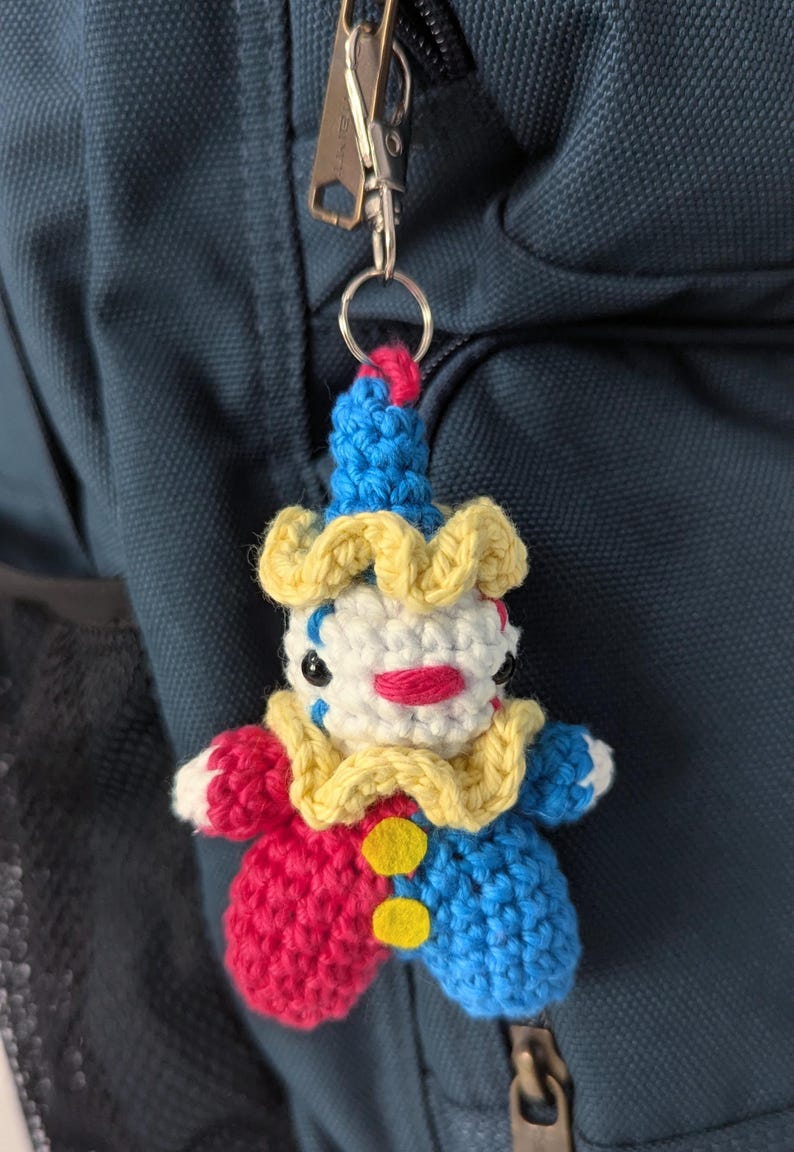 Pride Clown Keychain || Unique Bag Charm bild 12