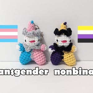 Pride Clown Keychain || Unique Bag Charm bild 4