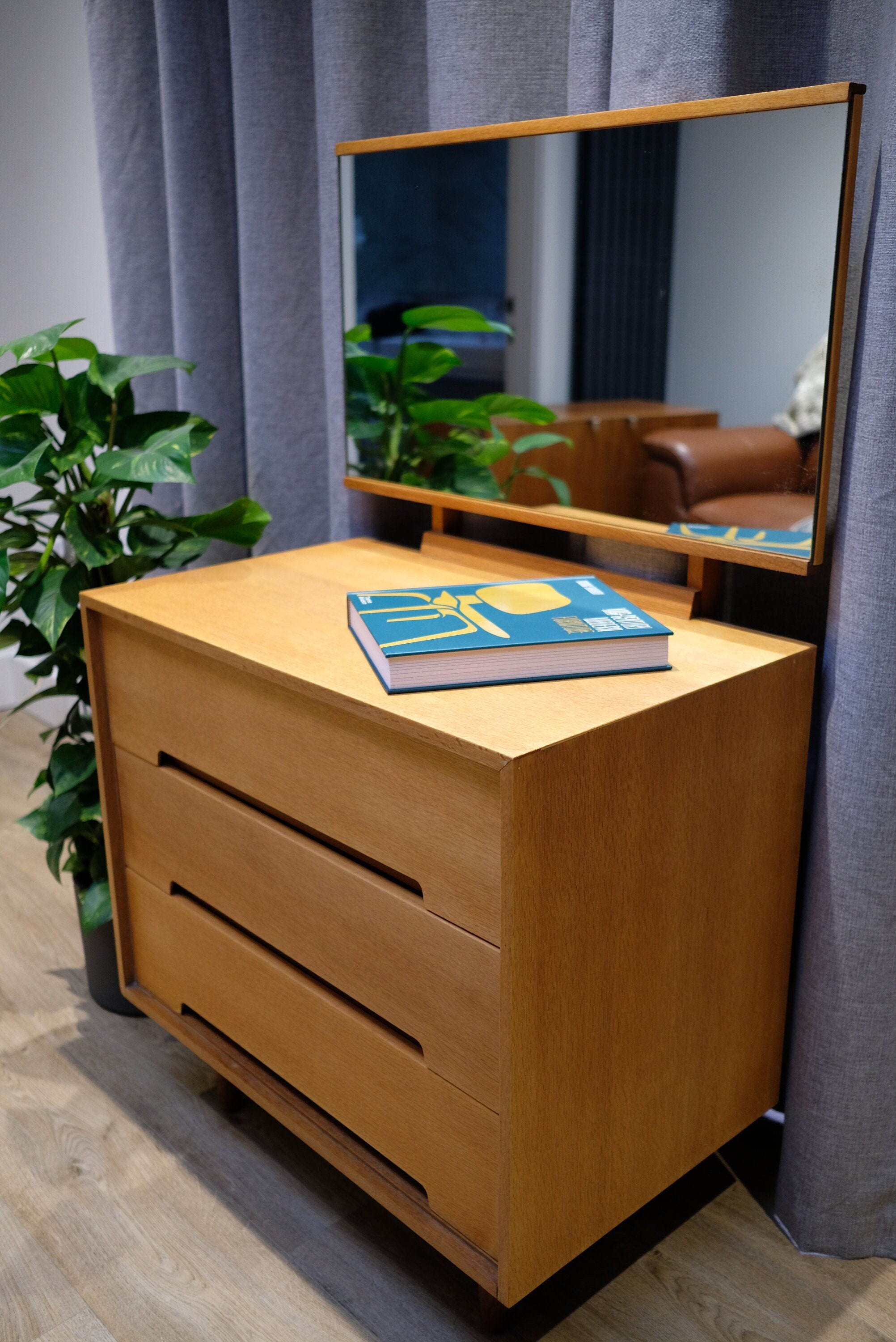 Large mid 2024 century modern dresser