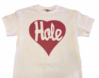 Hole WHITE T-Shirt