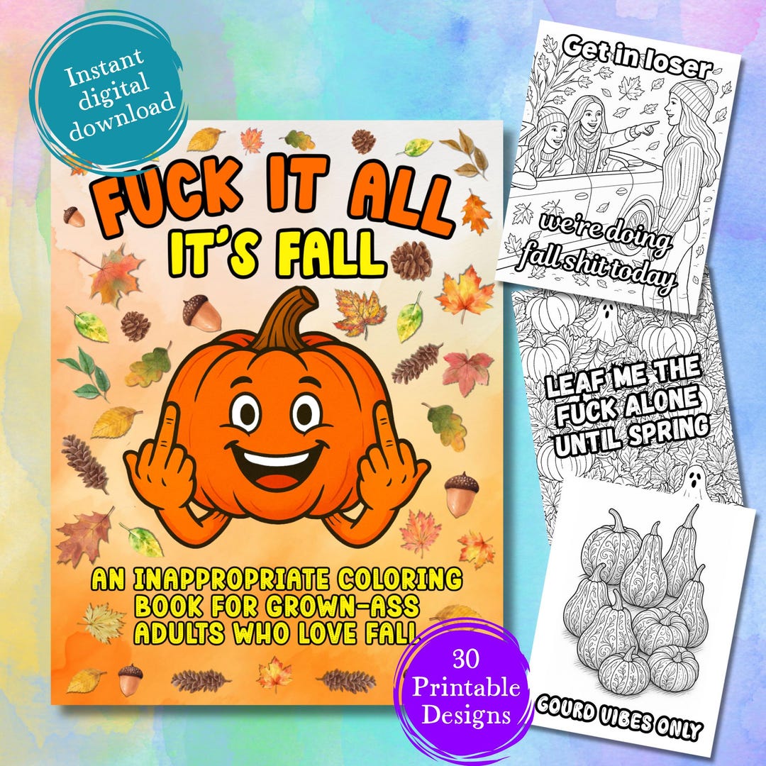 fuck-it-all-it-s-fall-adult-swear-word-printable-coloring-book