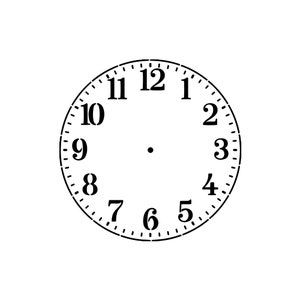 Puede incluir: Una esfera de reloj en blanco y negro con números romanos para las horas 12, 1, 2, 3, 4, 5, 6, 7, 8, 9, 10, 11 y números arábigos para las horas 1, 2, 3, 4, 5, 6, 7, 8, 9, 10, 11 y 12.