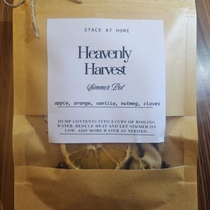 Heavenly Harvest Simmer Pot Kit