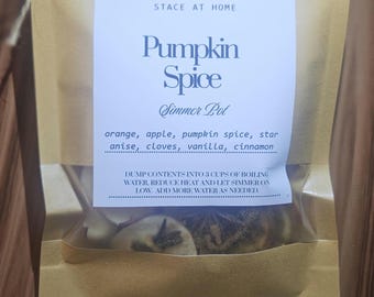 Kit de olla de cocción lenta con especias de calabaza