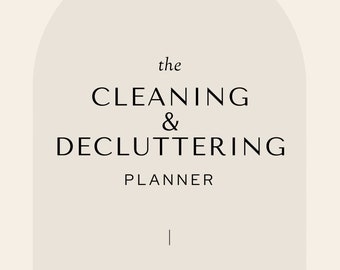 Printable Decluttering Checklist Declutter Planner Template Home ...