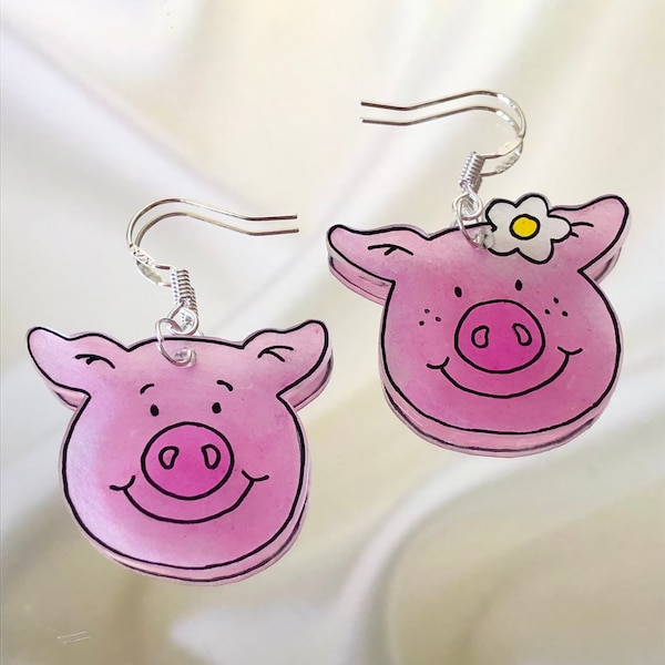 Pig Earrings