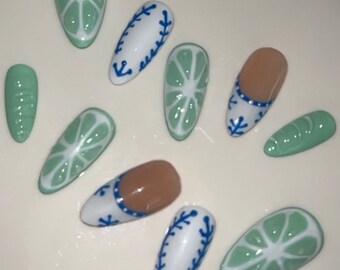Tequila and Lime Press Ons