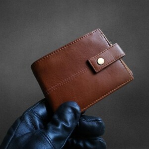 男性用レザーウォレット、男性用本革ウォレット、ジップ付きコインポケット、レザーカードホルダー、男性への記念日の贈り物、男性へのギフト