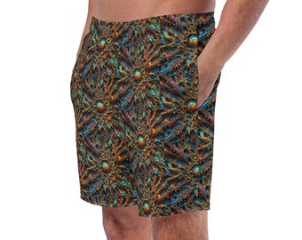 Men's designer swim trunks
