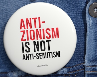 Anti-Zionismus Pin Button 3er, 10er und 50er PACK, 3 Größen. Free Palestine Gaza Demonstration Anti-Genozid-Politik soziale Gerechtigkeit bds aktivismus Waffenruhe