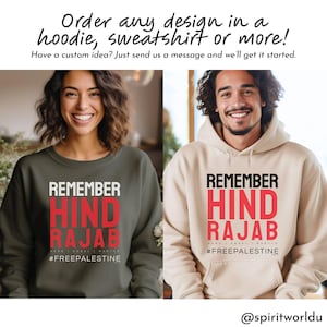 Hind Rajab Free Palestine Shirt, Sweater or Hoodie. Gaza T-Shirt, anti-genocide tee, social justice gift, protest activism bds anti-war image 8