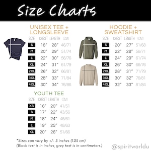 the size chart for a men's jacket