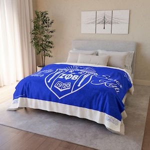 PERSONALIZED Zeta Phi Beta Soft Blanket