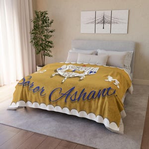 Personalized Sigma Gamma Rho Soft Blanket