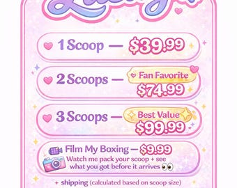 Soft Girl Self Care Mystery Box, Lucky Scoop Beauty Box, Pink Aesthetic Gift, Girly Pamper Set, Summer Fruit Cute Box, Skincare Surprise