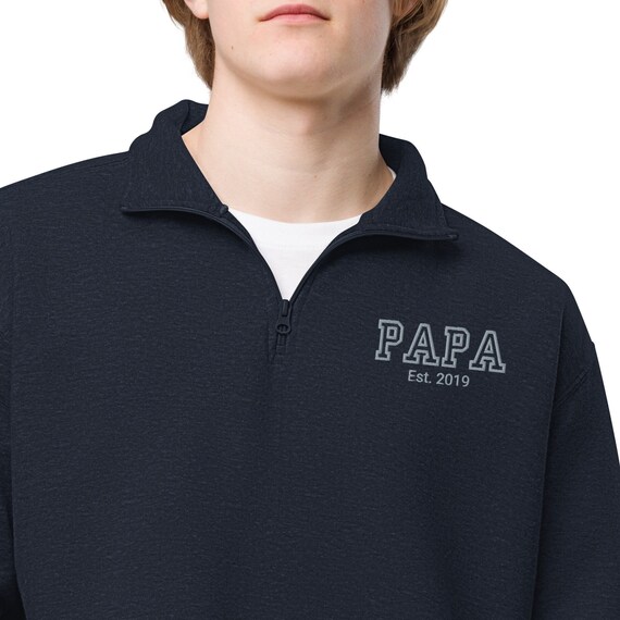 Custom Embroidered Pullover Sweatshirt, Custom Quarter Zip