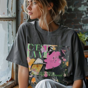 C&#39;est La Vie T shirt, Retro C&#39;est La Vie T shirt, C&#39;est La Vie Shirt, C&#39;est La Vie