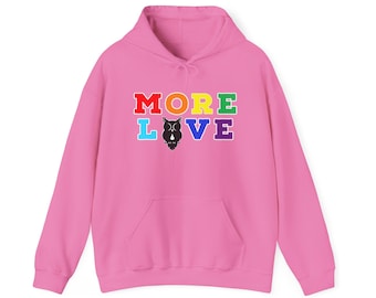More Love Owl Unisex Heavy Blend™ Hooded Sweatshirt