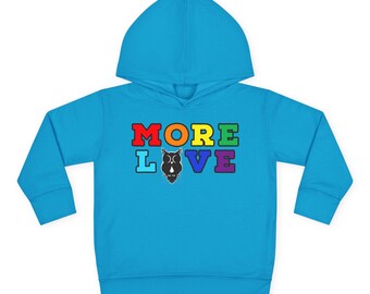 Felpa con cappuccio in pile per bambini More Love Owl - Felpa comoda per bambini