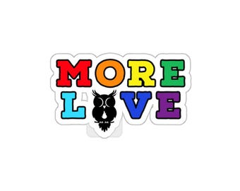 Adesivo "Più amore"
