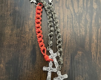 Decade Cord Ladder Rosary w/clasp