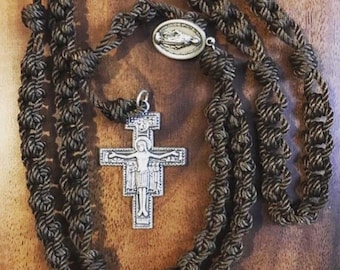 Franciscan Crown Cord Ladder Rosary