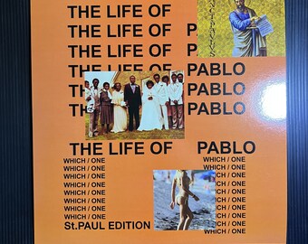Kanye West - The Life of Pablo 2LP Vinyl Limited 12" Record