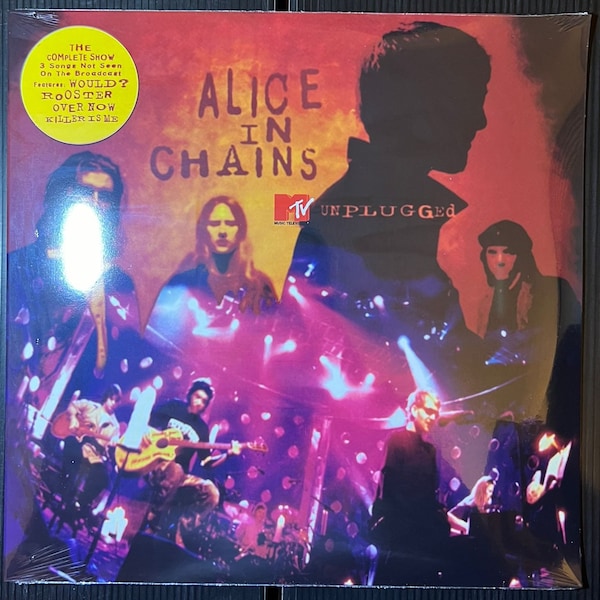 Alice in Chains - Disco LP in vinile limitato da 12" di MTV Unplugged