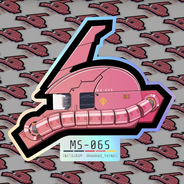 CHAR'S ZAKU MS-06S Sticker