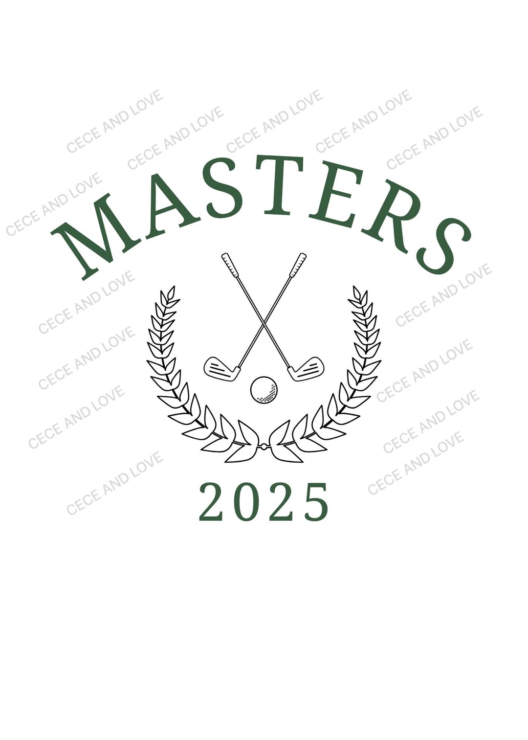 Masters Digital Cricut Design - Etsy
