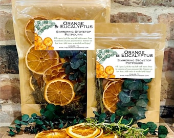Orange & Eucalyptus Simmering Stovetop Potpourri