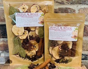 Apple & Spice Simmering Stovetop Potpourri Fall Simmer Pot