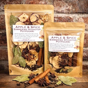 Apple & Spice Simmering Stovetop Potpourri Fall Simmer Pot