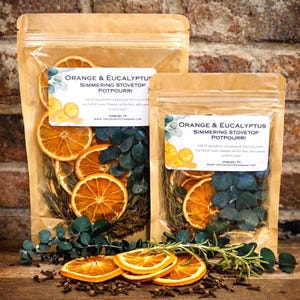 Orange & Eucalyptus Simmering Stovetop Potpourri