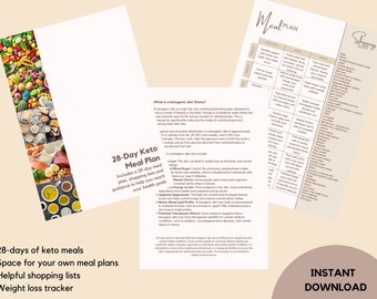 28-day Keto Meal Plan