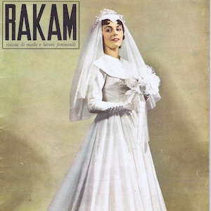 Rakam 1954 Fashion Magazine (Italy), Vintage magazine, Advertisement, Pin Up Prints, Magazine Wall Decor