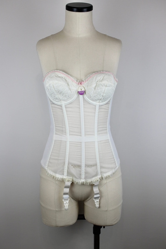 1950s Girdle XS 24-26deadstock in Box Biflex OBG Corset Shape Wear