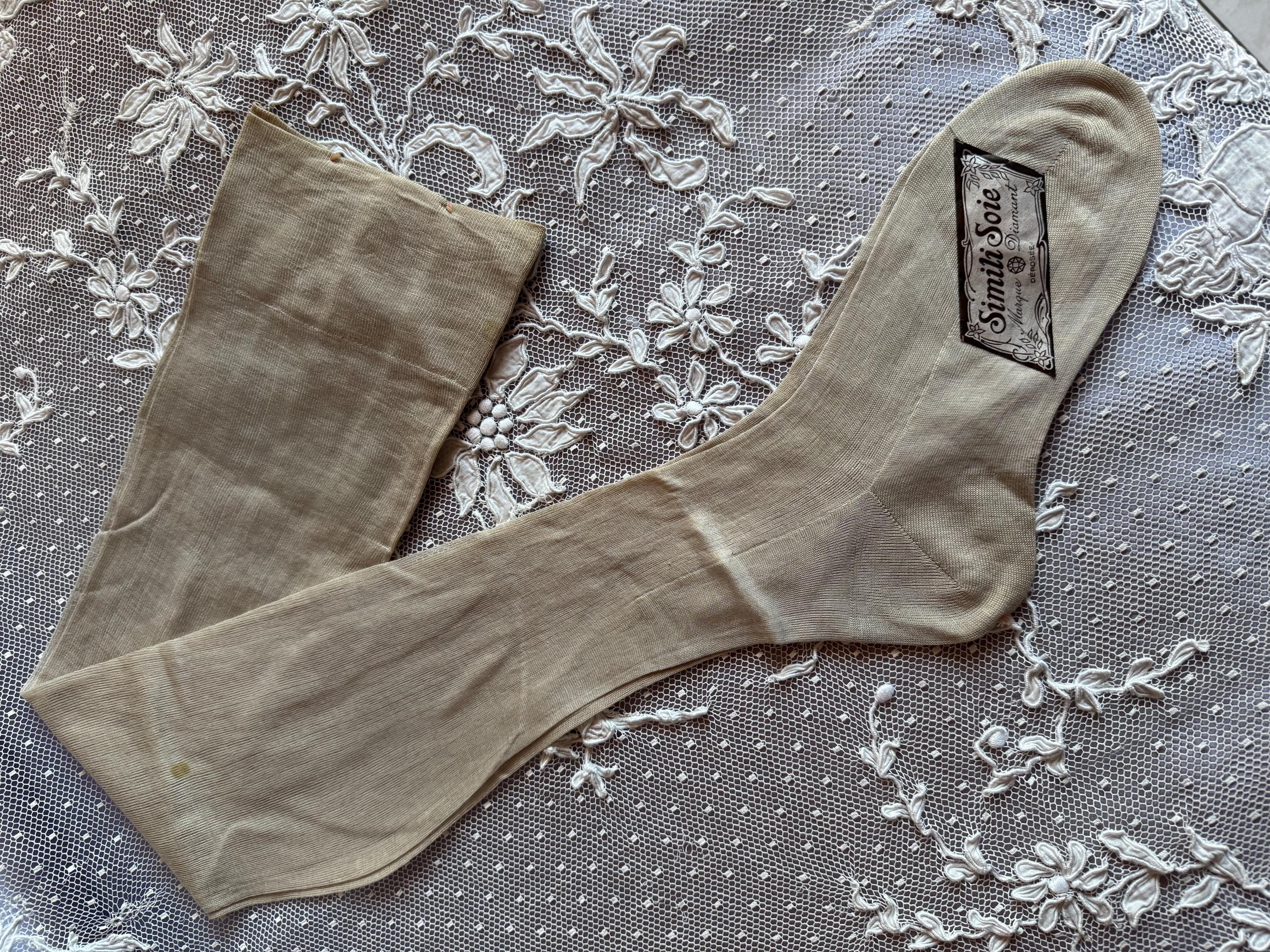 1920s silk stockings - Etsy 日本