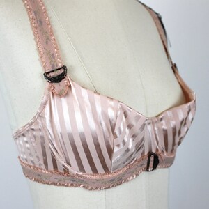 Vintage Inspired "Chantal Thomass" 2004 Lingerie Set, Vintage Bra + Girdle, Vintage Suspender Belt, Vintage Garter Belt image 7