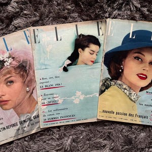 1950s Elle Magazine - Etsy