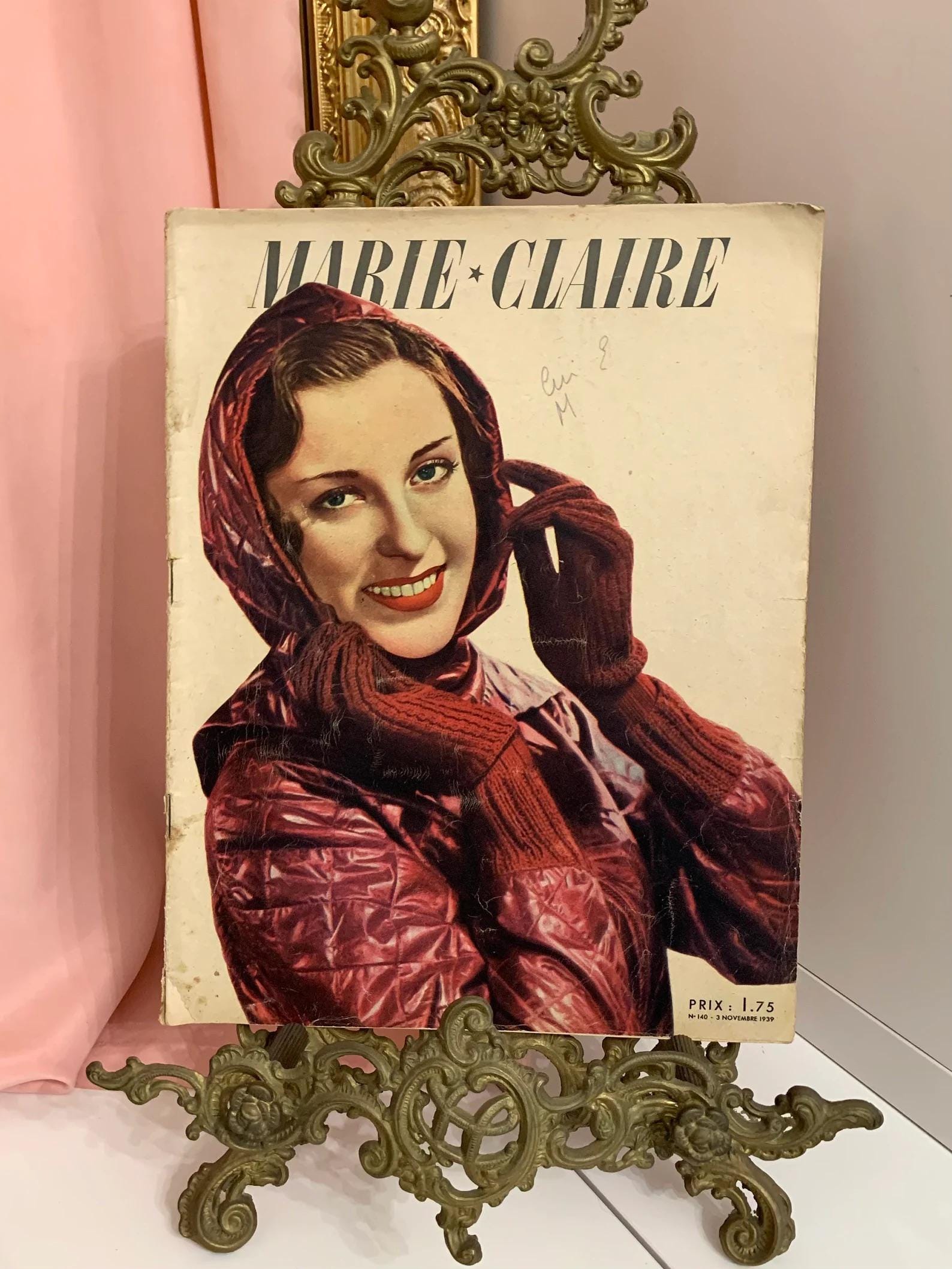 Ancien Magazine Marie-Claire N°83 De Septembre 1938 – 55 Pages – Mode Vintage