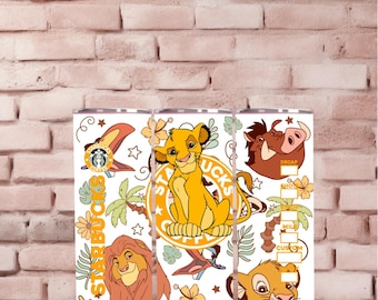 3 Wrap the lion king tumbler 20 oz