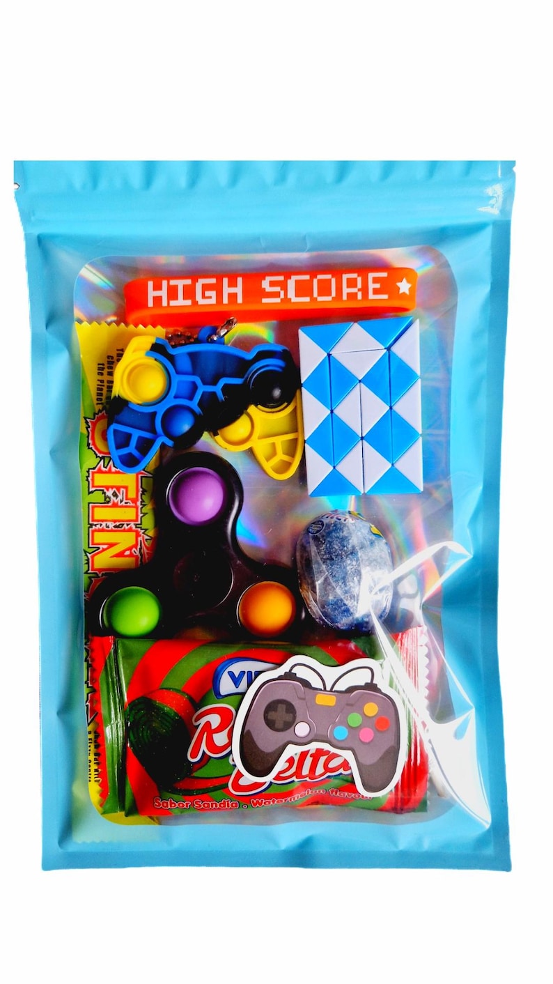 Pre-filled Gaming Party Bags | Video Game Favors, Kids Goodie Bags image 2