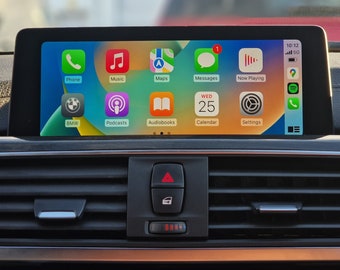BMW Apple Carplay + Android skärmspegling + VIM + Navigation FSC-aktivering
