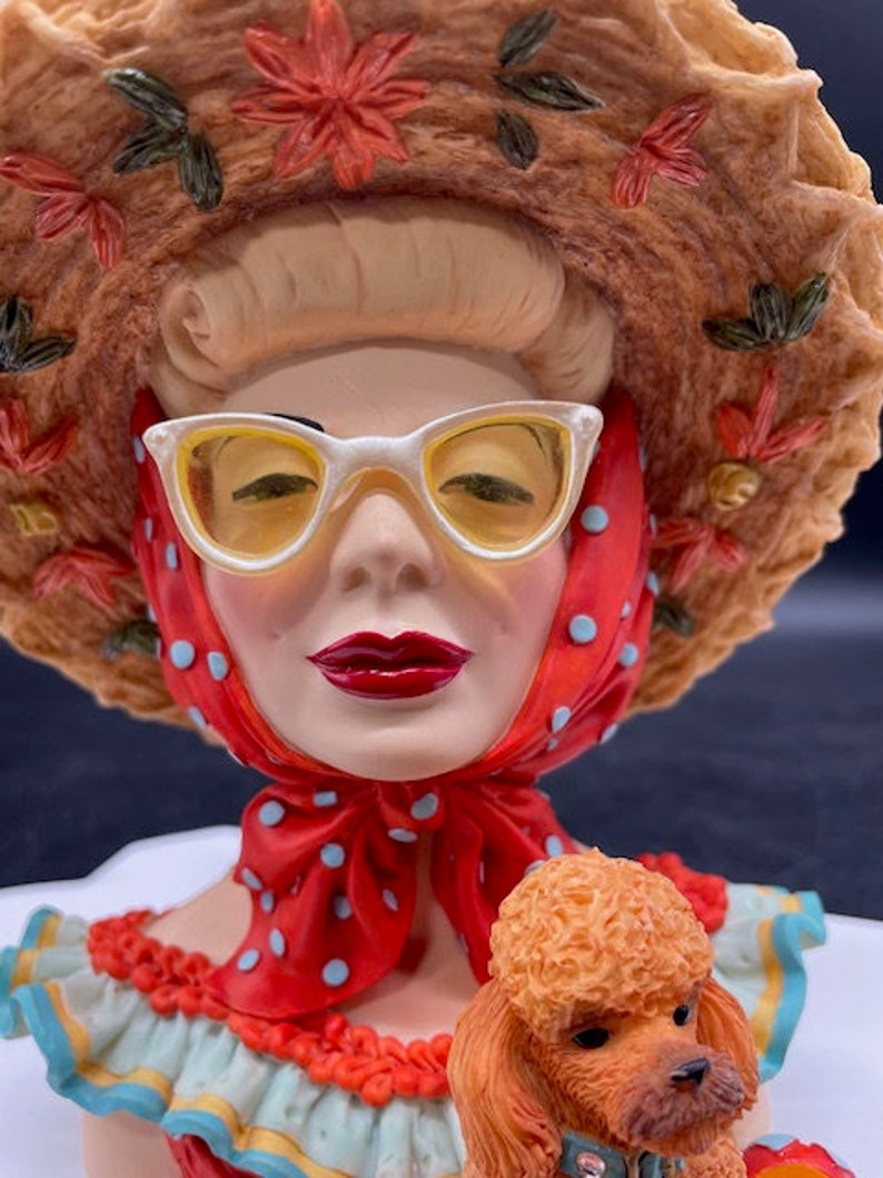 Clarissa 1949 Cameo Girls Deluxe Head Vase Etsy