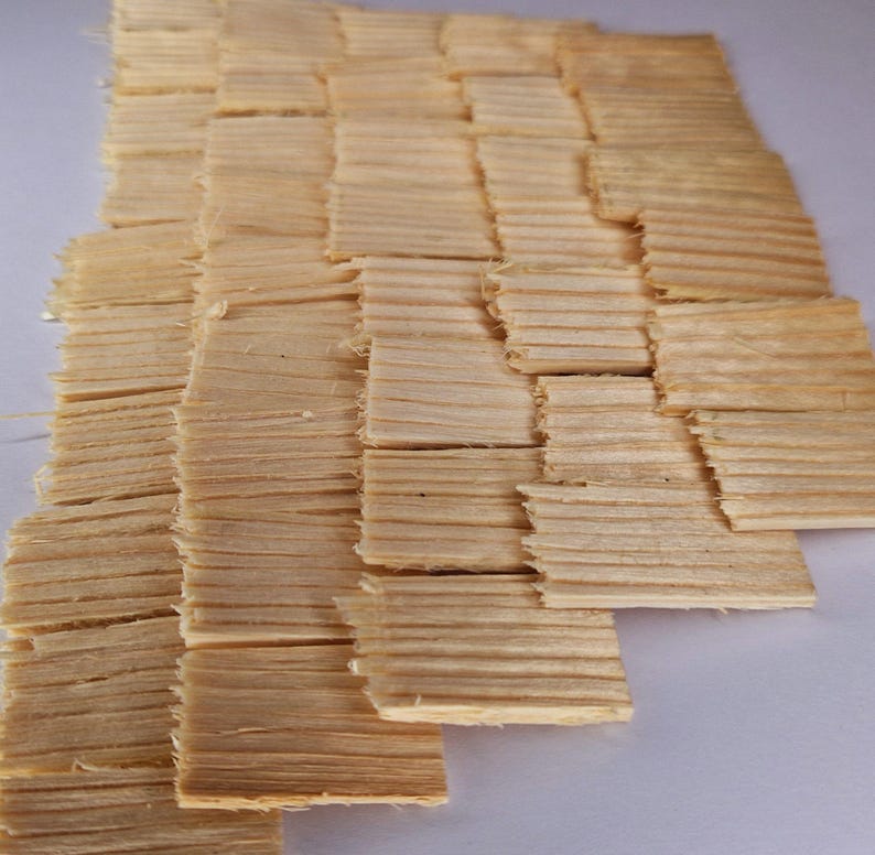 Hand Split Shingles Hand-split Roof Shingles - 4 X 2.5 Cm X 2-3 Mm / 3 X 2 Cm X 2-3 Mm / 3 ...