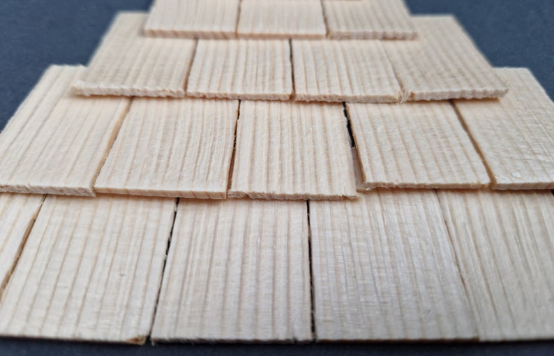Hand Split Shingles Hand-split Shingles / Roof Shingles, Size 3 X 2 Cm / Approx. 2-3 Mm ...