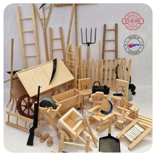 12 Pezzi Tegole In Legno Per Casa Delle Bambole – Scala 1:12 – Non Verniciate, 11,5×3,4 Cm – Per Tetti Fai Da Te E Modellismo