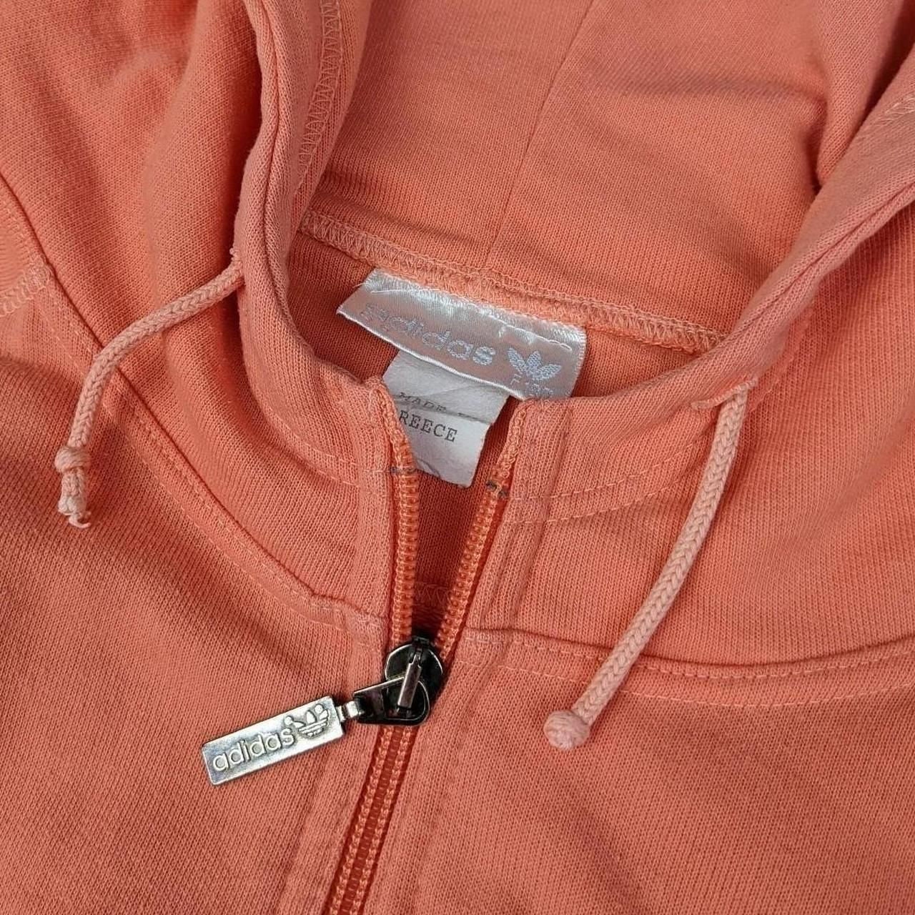 Vintage Adidas 90s Peach Zip up Hoodie Men's Size Large - Etsy