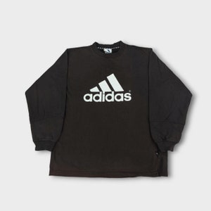 ウェア 90s adidas black pullover adidas Originals Retro 90s EQT Equipment Logo Sweatshirt